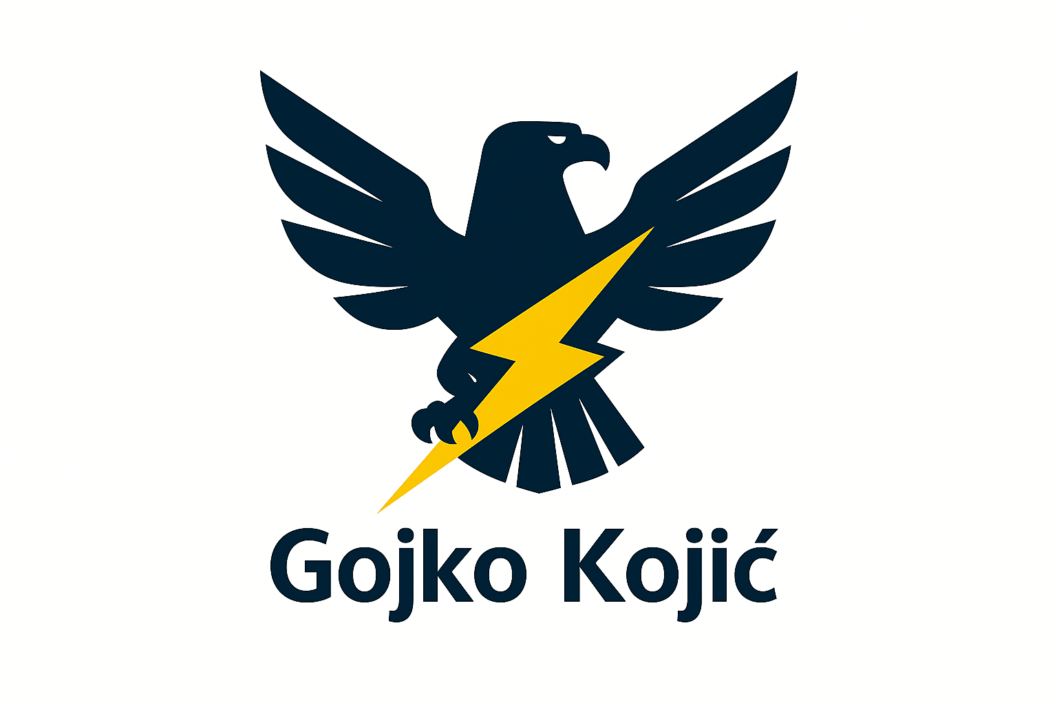 Logo orla sa simbolima elektrotehnike